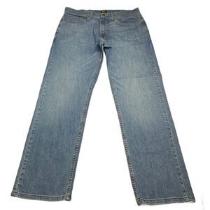 Lee Premium Select Bootcut Jeans Men’s 36x32 Blue Stretch Denim